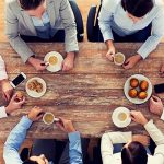 Stop meeting for coffee