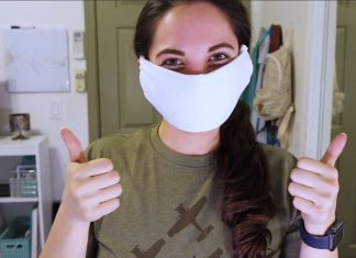 Coronavirus Tips: How to make a mask without sewing