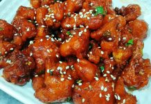 HONEY LEMON CRISPY CAULIFLOWER