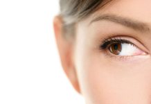 Avoid bright copper colored hair or mascara